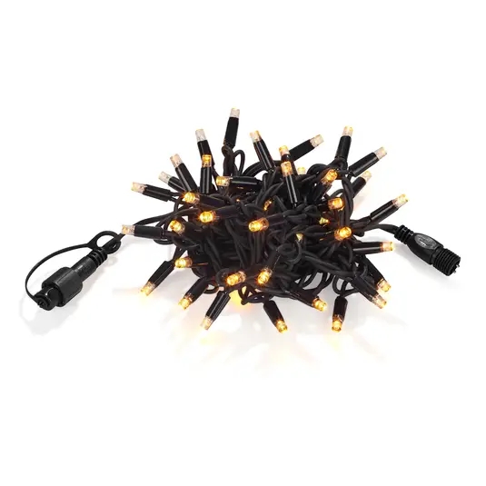 Festoon Rubber Fairy String Lights Waterproof For Outdoor